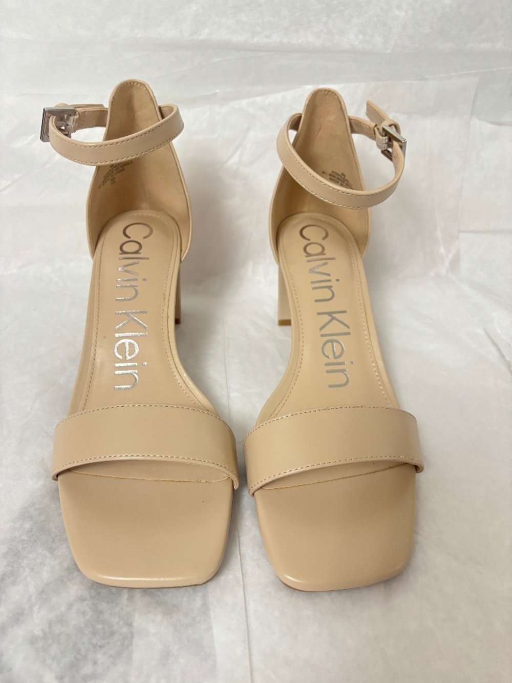 Calvin Klein Nolene block heel sandals